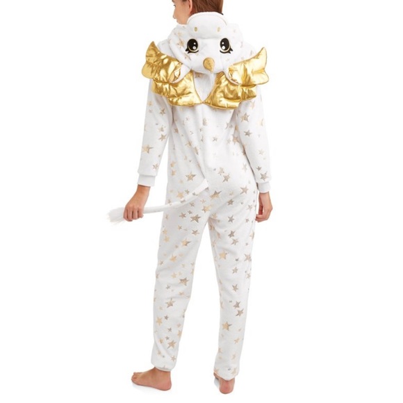 Gold and White Unicorn Jumper - Picture 3 of 8